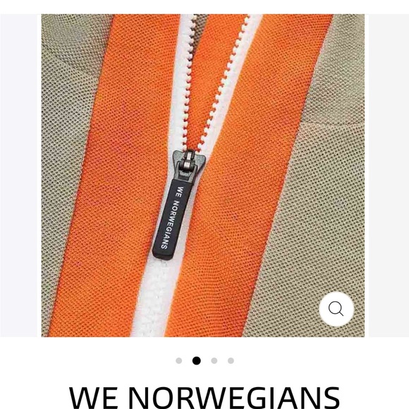 NWT We Norwegians Tryvann quarter zip ski top, size S - Picture 2 of 4